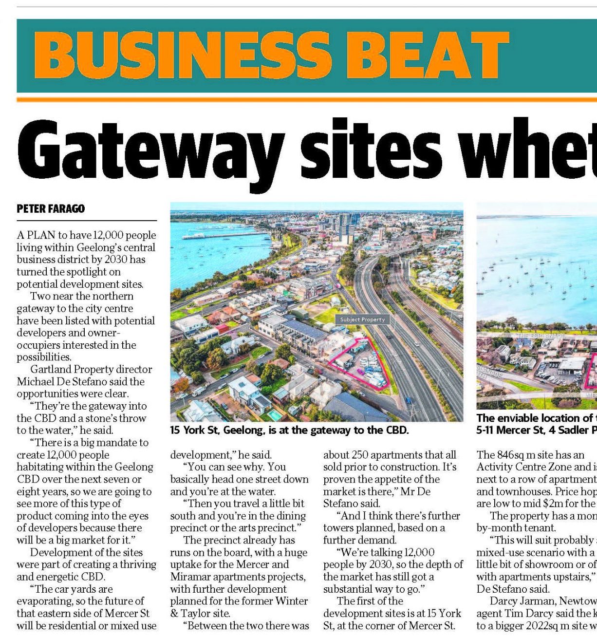 Gateway sites whet appetites