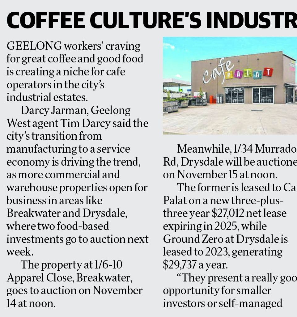 Coffee Culture’s Industrial Expansion